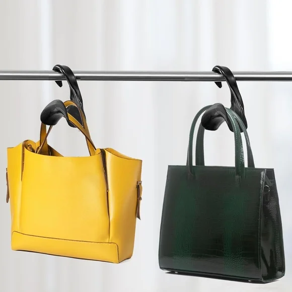 4 Pack Elegant Acrylic Black Handbag/ Accessories Holder - Picture 4 of 7